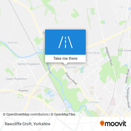 Rawcliffe Croft map