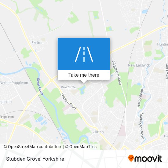 Stubden Grove map