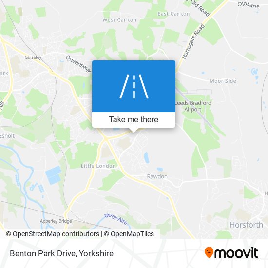 Benton Park Drive map