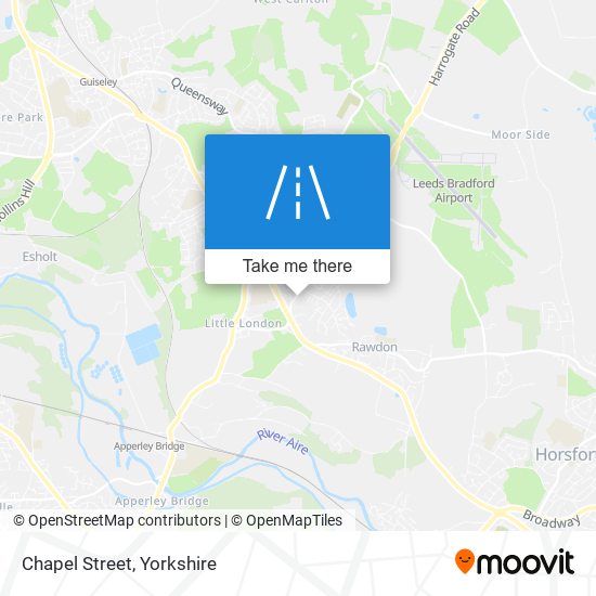 Chapel Street map