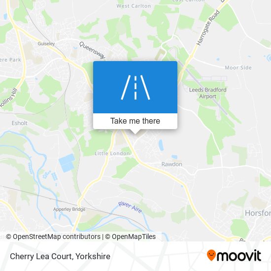 Cherry Lea Court map