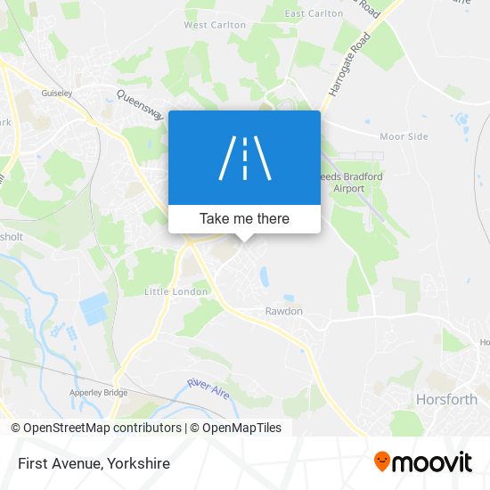 First Avenue map