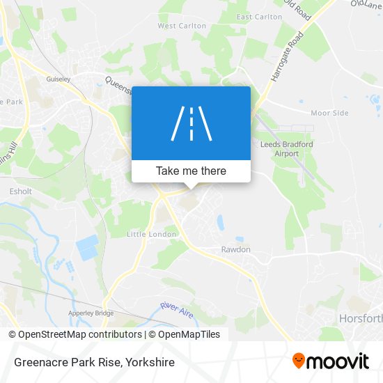 Greenacre Park Rise map