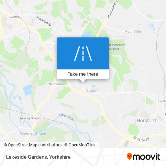 Lakeside Gardens map