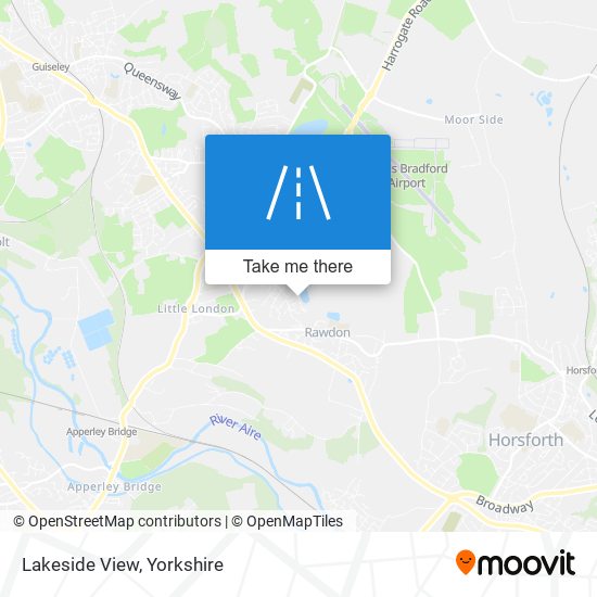 Lakeside View map