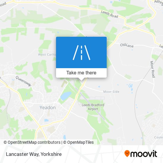 Lancaster Way map