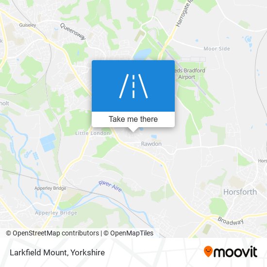 Larkfield Mount map