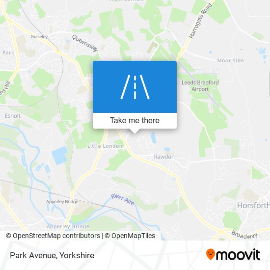 Park Avenue map