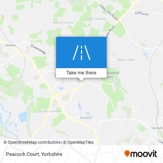Peacock Court map