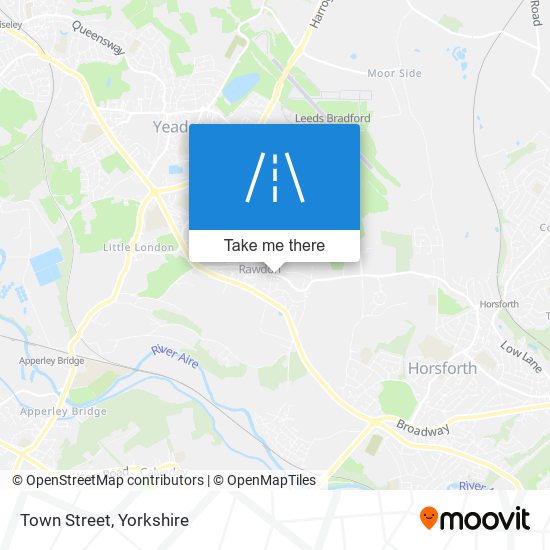 Town Street map