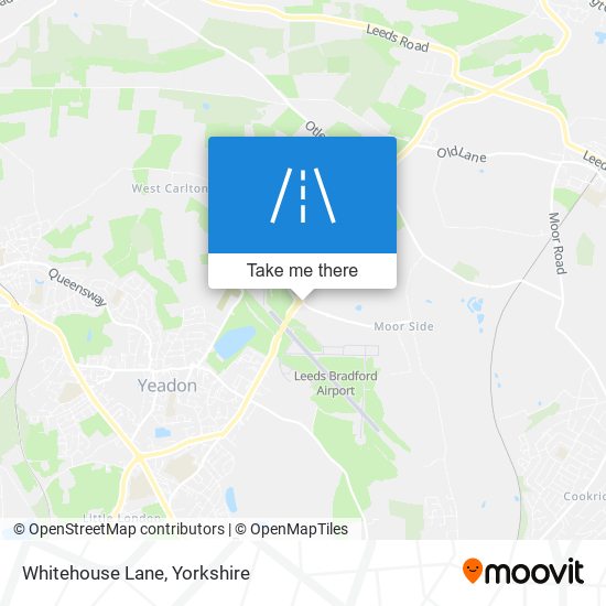 Whitehouse Lane map