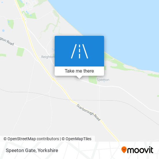 Speeton Gate map
