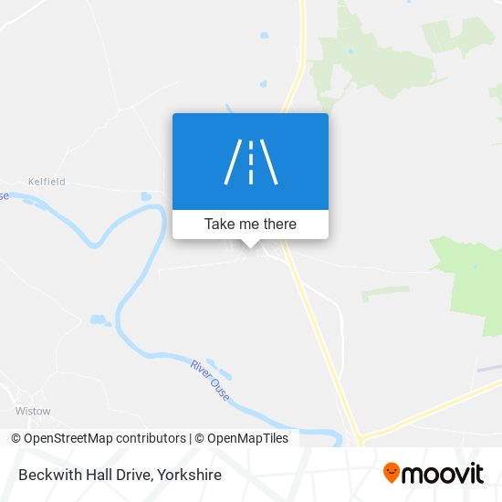 Beckwith Hall Drive map
