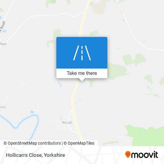 Hollicarrs Close map