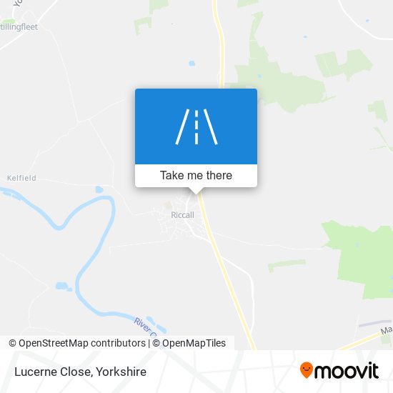 Lucerne Close map