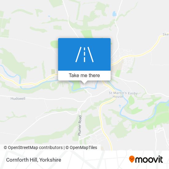 Cornforth Hill map