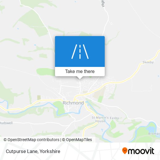 Cutpurse Lane map