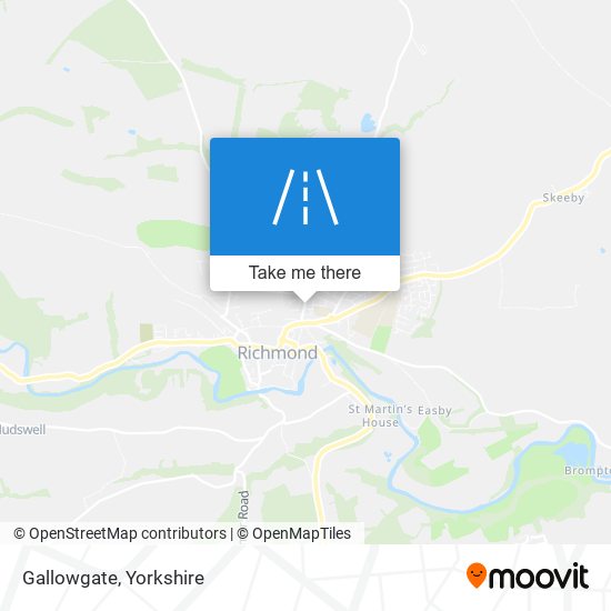 Gallowgate map
