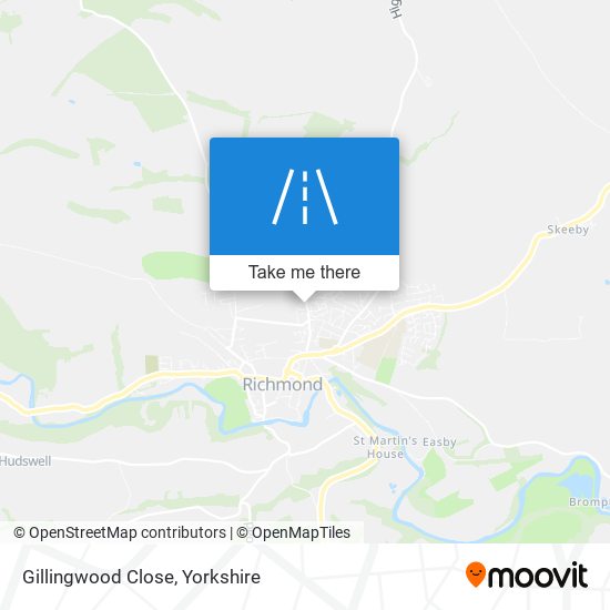 Gillingwood Close map