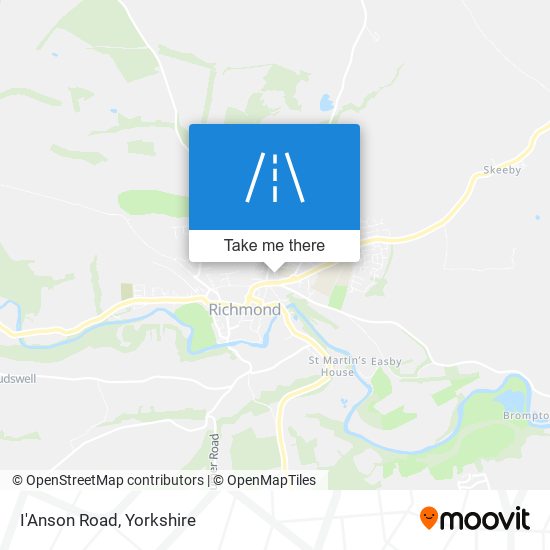 I'Anson Road map