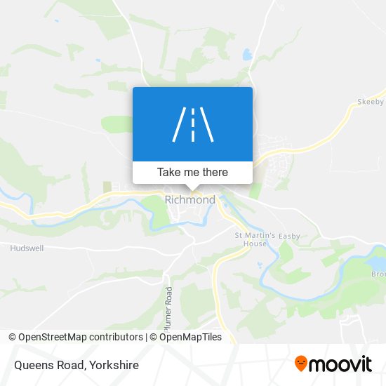 Queens Road map