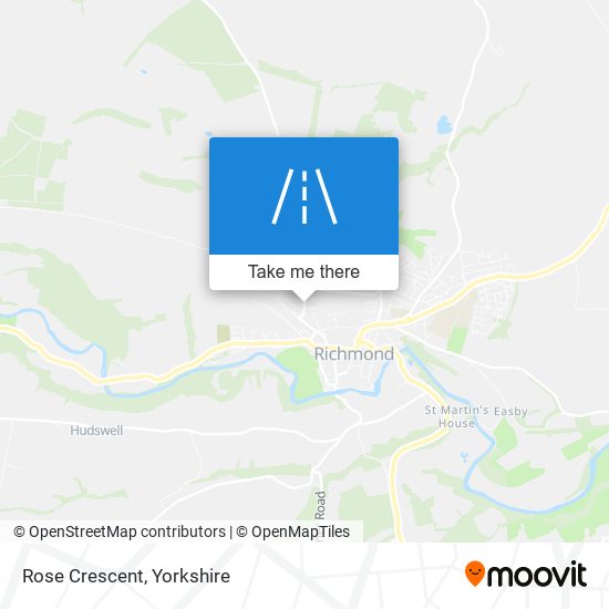 Rose Crescent map