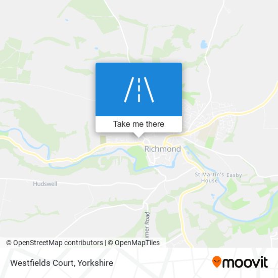 Westfields Court map
