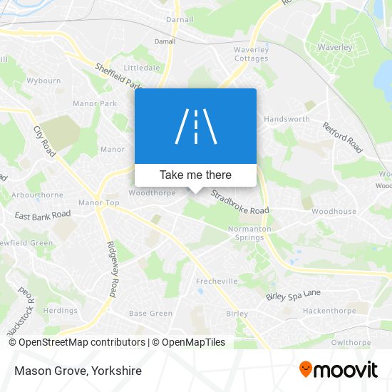 Mason Grove map