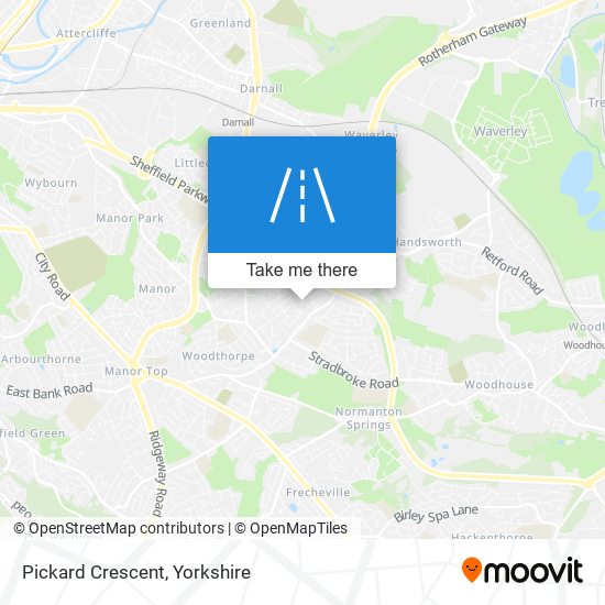 Pickard Crescent map