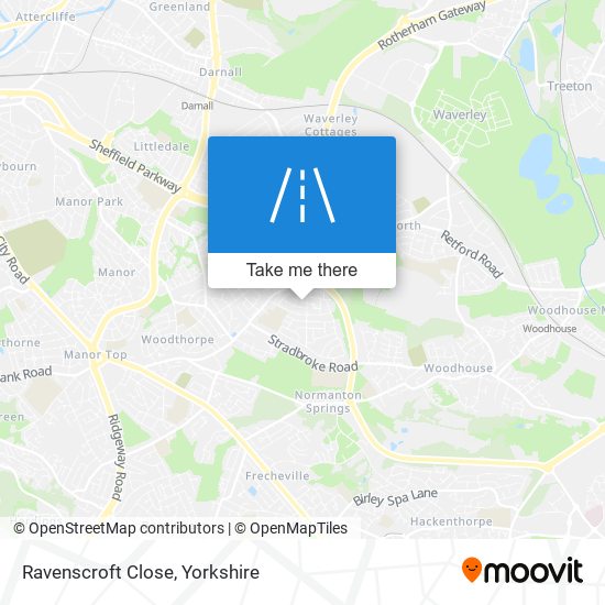 Ravenscroft Close map