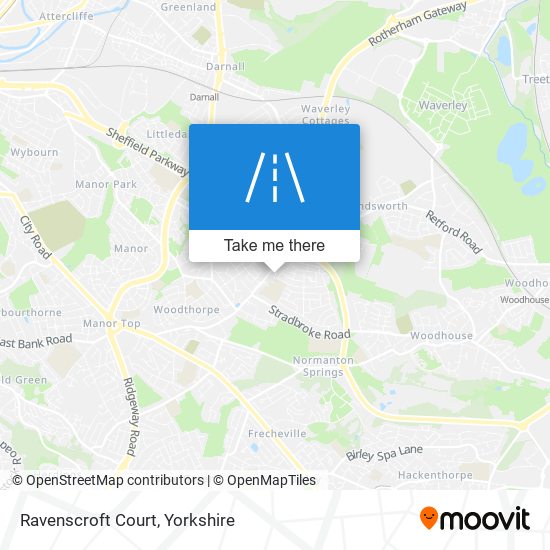 Ravenscroft Court map