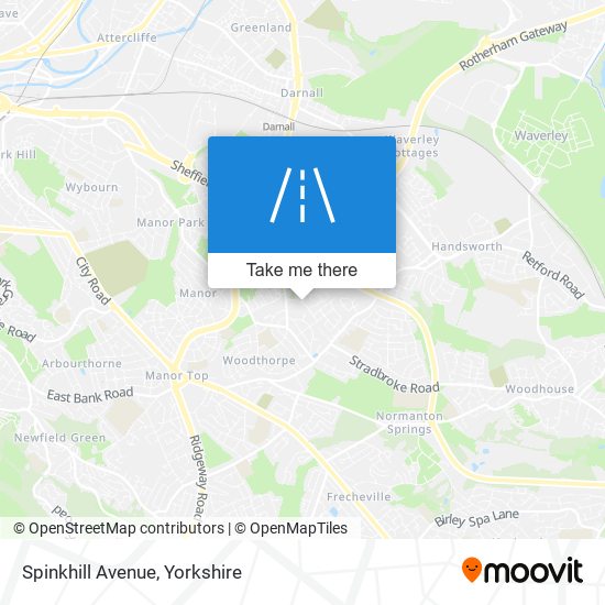 Spinkhill Avenue map