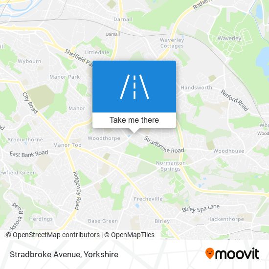 Stradbroke Avenue map