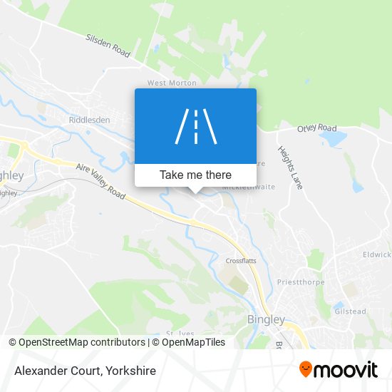 Alexander Court map