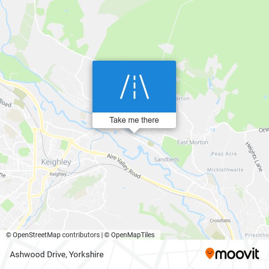 Ashwood Drive map