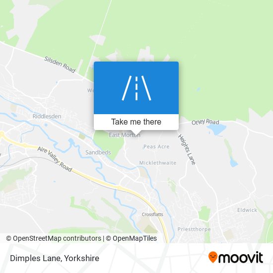 Dimples Lane map