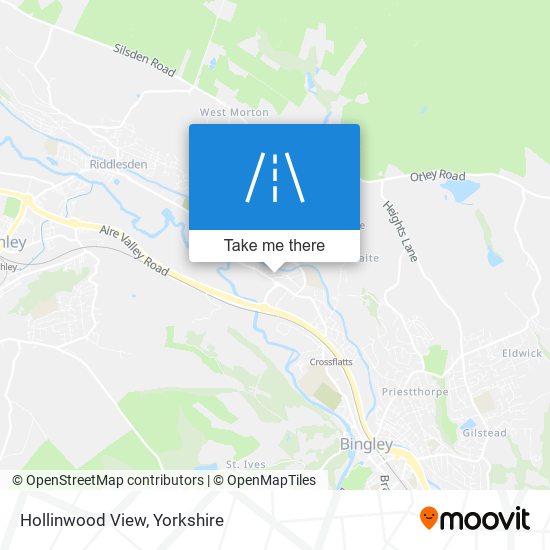 Hollinwood View map