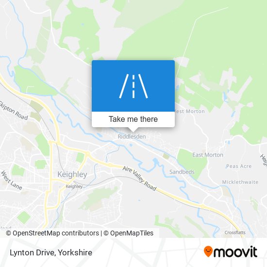 Lynton Drive map