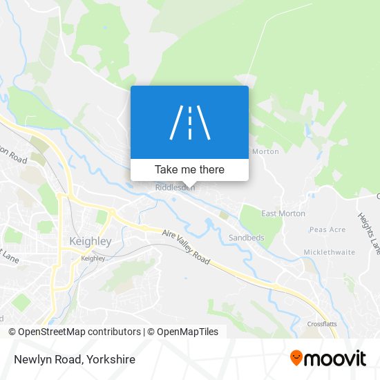 Newlyn Road map