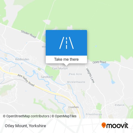 Otley Mount map