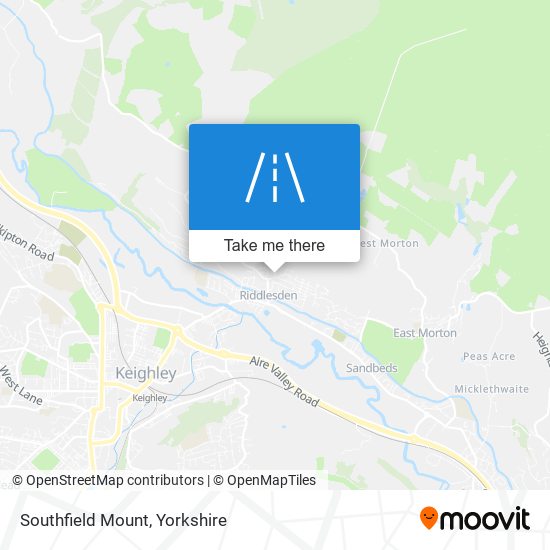 Southfield Mount map