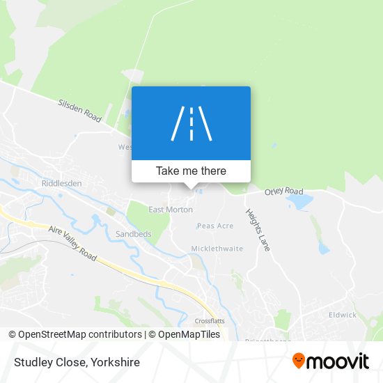 Studley Close map
