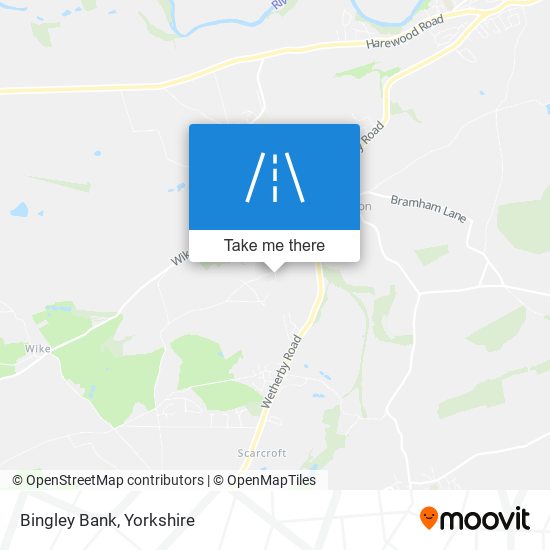 Bingley Bank map