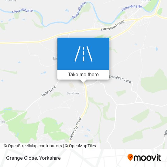 Grange Close map