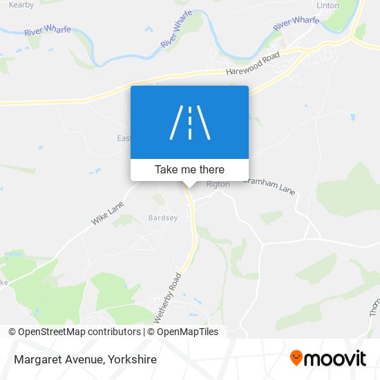 Margaret Avenue map