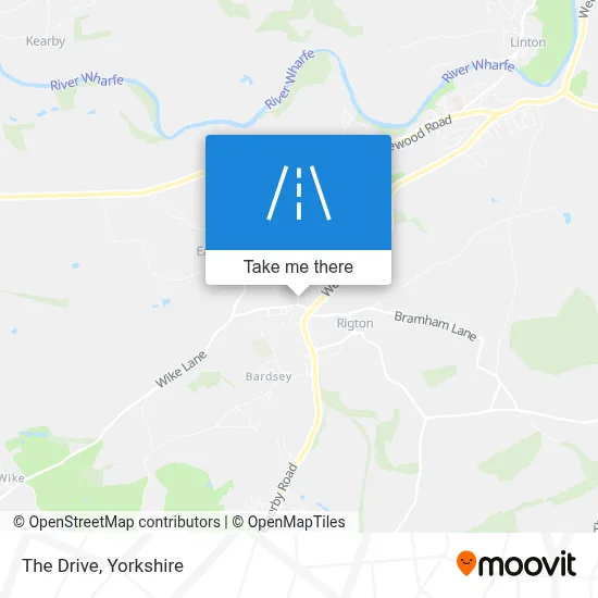 The Drive map