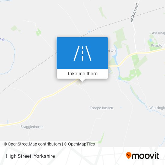 High Street map