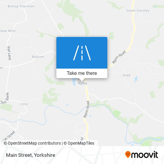 Main Street map