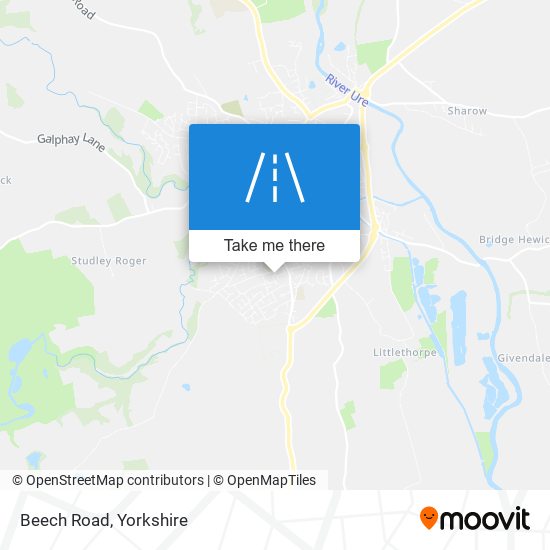 Beech Road map