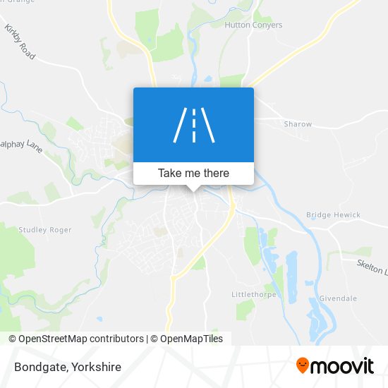 Bondgate map